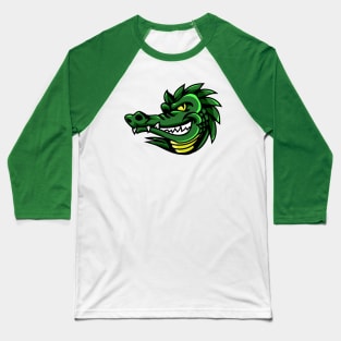 Alligator Crocodile Head Baseball T-Shirt